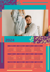 Вертикальные календари-постеры A3 - Ветка