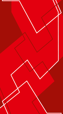 Вертикальные визитки - Абстракция - красная + Добавить оборотную сторону